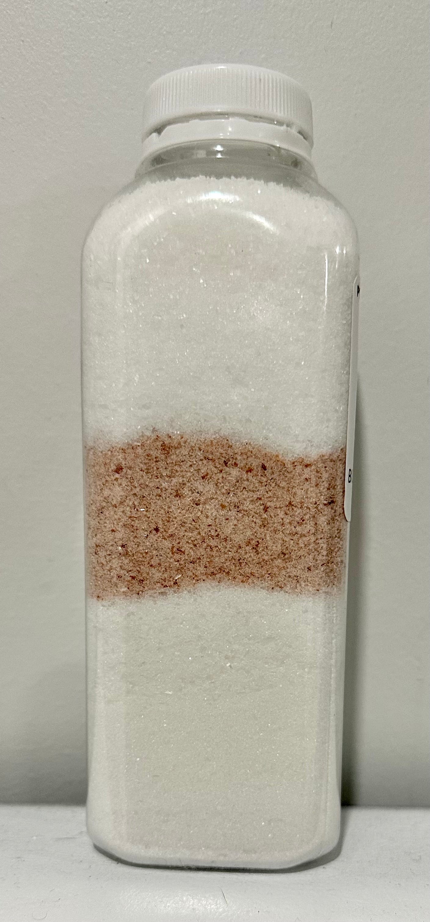 PINK HIMALAYAN SEA SALT & PURIFYING SEA SALT TOGETHER